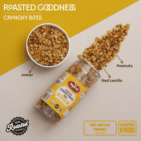 Jagdish Roasted Jowar Flakes Mix |Tomato-Mint